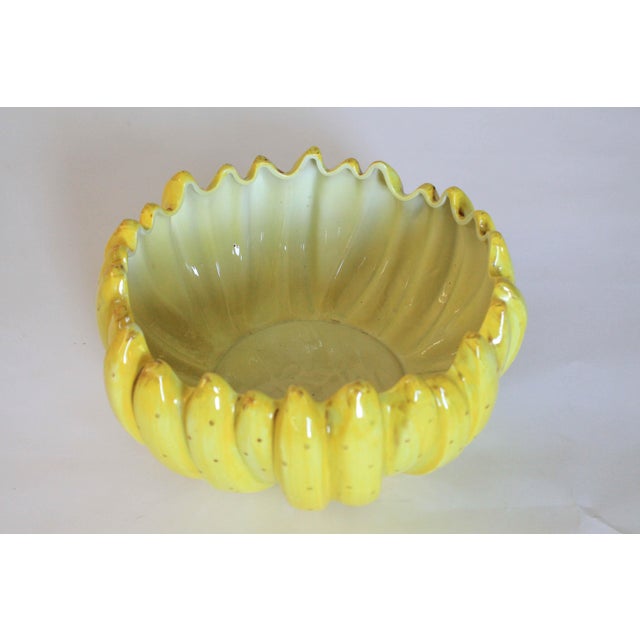Fitz & Floyd Ceramic Banana Bowl Chairish