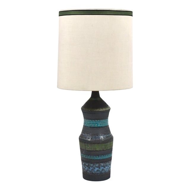 Mid 20th Century Bitossi by Aldo Londi Table Lamp For Sale