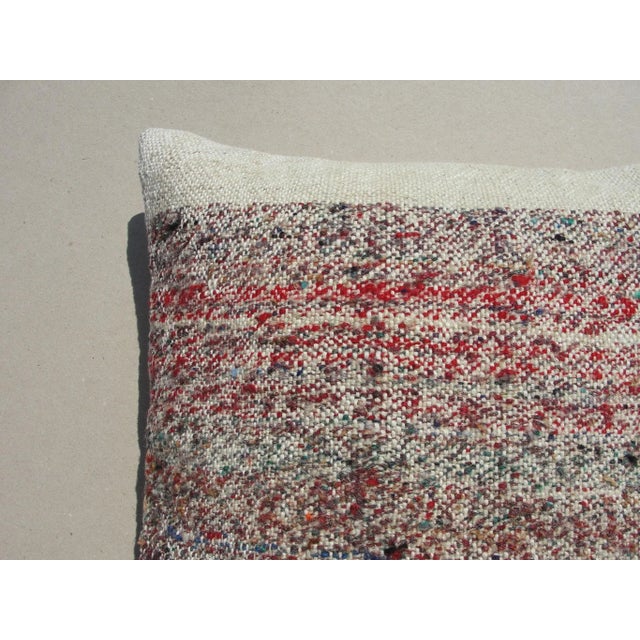 Vintage Turkish Kilim Pillow Cover For Sale - Image 4 of 13
