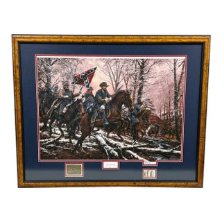 1980s John Paul Strain Signed Limited Edition Framed Print That Devil Forrest For Sale