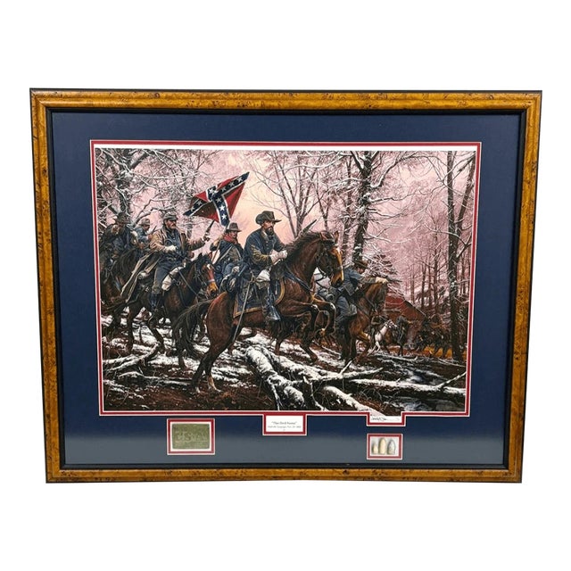 1980s John Paul Strain Signed Limited Edition Framed Print That Devil Forrest For Sale