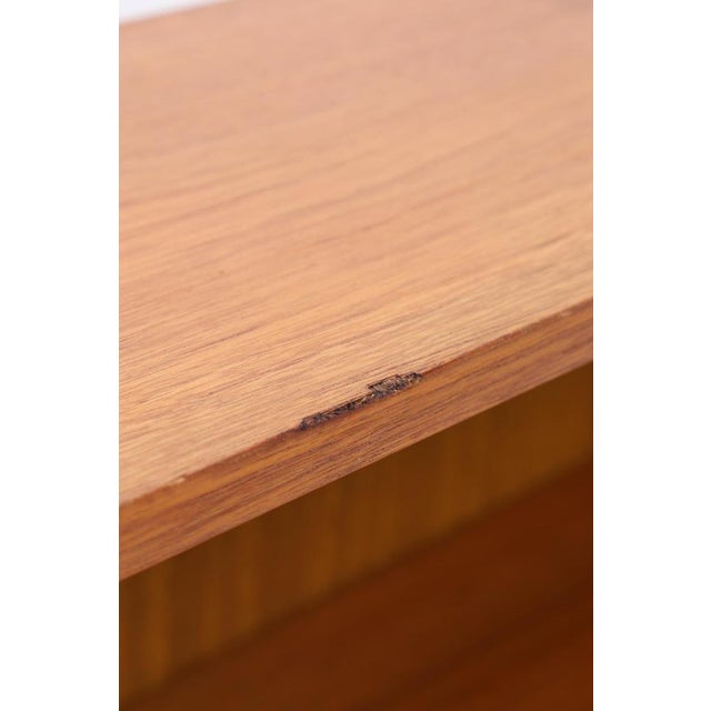 Small Vintage Teak Bookcase, 1960s For Sale - Image 6 of 11