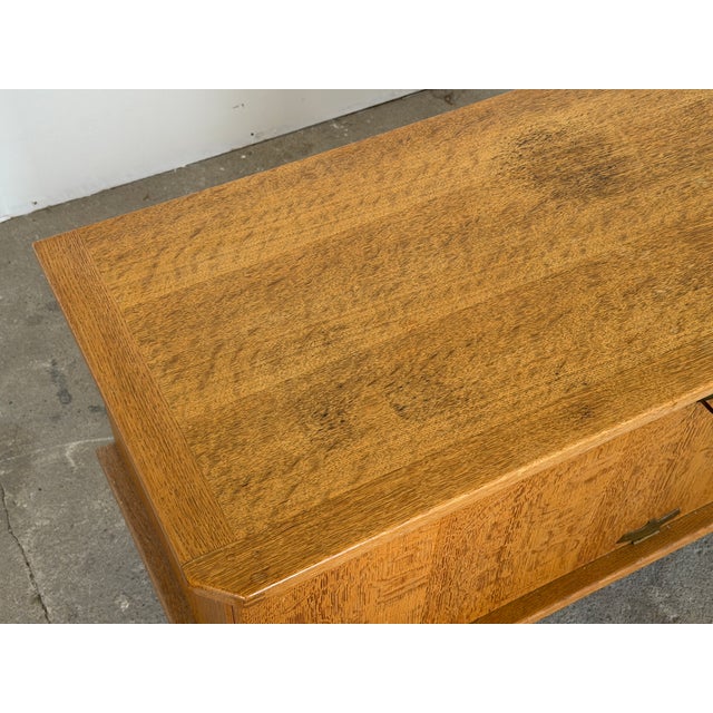 Scandinavian Modern Oak Chest from Henning Kjærnulf, Denmark, 1960s For Sale - Image 10 of 12