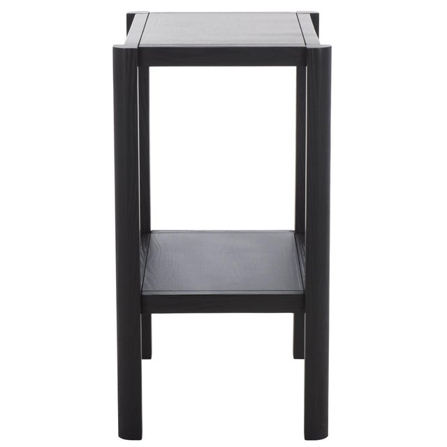 Wood Hendro Accent Table in Black For Sale - Image 7 of 8