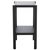 Wood Hendro Accent Table in Black For Sale - Image 7 of 8