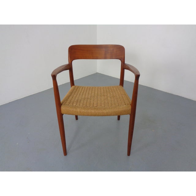 Model 56 armchair. Designed by Niels O. Möller. This piece has an attribution mark, I am sure that it is completely...