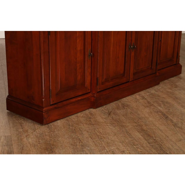 Lexington Bob Timberlake Cherry Breakfront Bookcase For Sale - Image 11 of 18