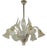 Vintage Six-Light Murano Blown Glass Chandelier from Barovier & Toso, 1930s For Sale