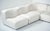 Mid-Century Modular Sofa model '9000' by Tito Agnoli for Arflex, Italy, 1970s New White Upholstery Set of seven items :...