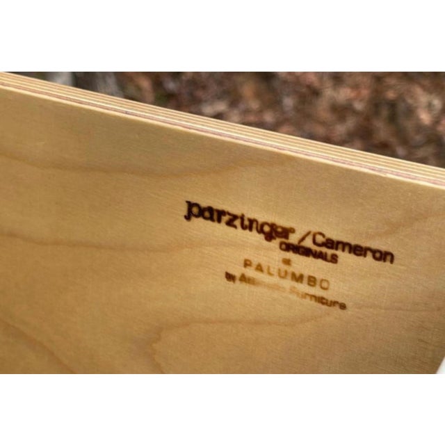Wood Tommi Parzinger 4 Drawer White Lacquered Console Table Credenza For Sale - Image 7 of 12