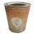 Early 20th Century Rustic Industrial Non-Splash Oxidized Metal Bin For Sale