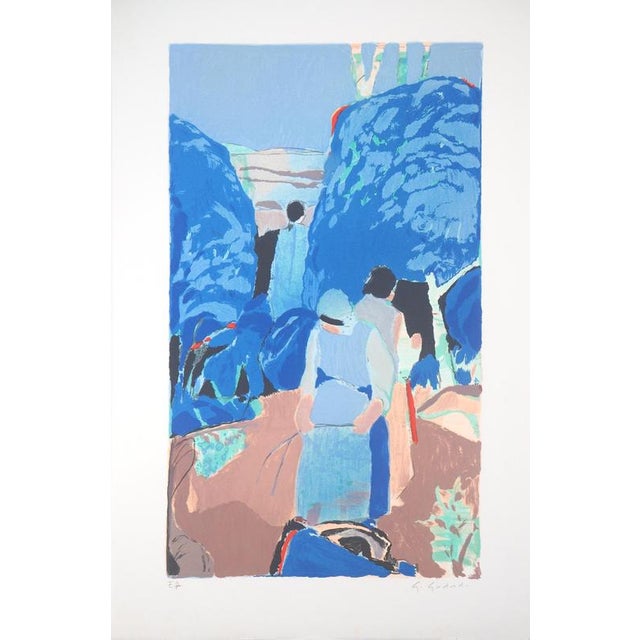 Gabriel Godard, Reverie, Lithograph For Sale - Image 7 of 7