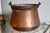 Metal Antique French Copper Hand Forged Cauldron Fireside Kettle Pail For Sale - Image 7 of 7