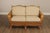 High Quality Rattan and Woven Wicker Frame Sofa with Custom Upholstered Cushions, Retailed by Oskar Huber