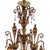 Handcrafted Modern Brown Ca Rezzonico Chandelier with Curled Murano Glass by Simoeng for Simoeng For Sale - Image 6 of 9