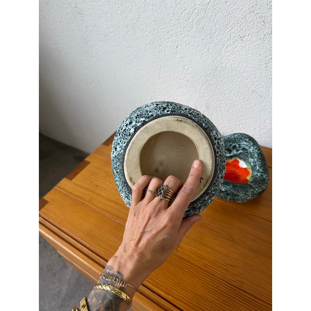 Vintage Fat Lava Ashtrays from Vallauris, 1960s, Set of 2 For Sale - Image 16 of 18
