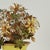 Neoclassical Vintage Italian Enameled Brass Flower Arrangement For Sale - Image 3 of 10