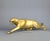 Large Art Deco Solid Brass Tiger Panther Sculpture This sculpture is made from solid brass with elegant Art Deco charm....