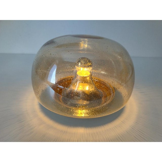 Italian Space Age Bubble Glass Ceiling Light, 1970s For Sale - Image 18 of 18