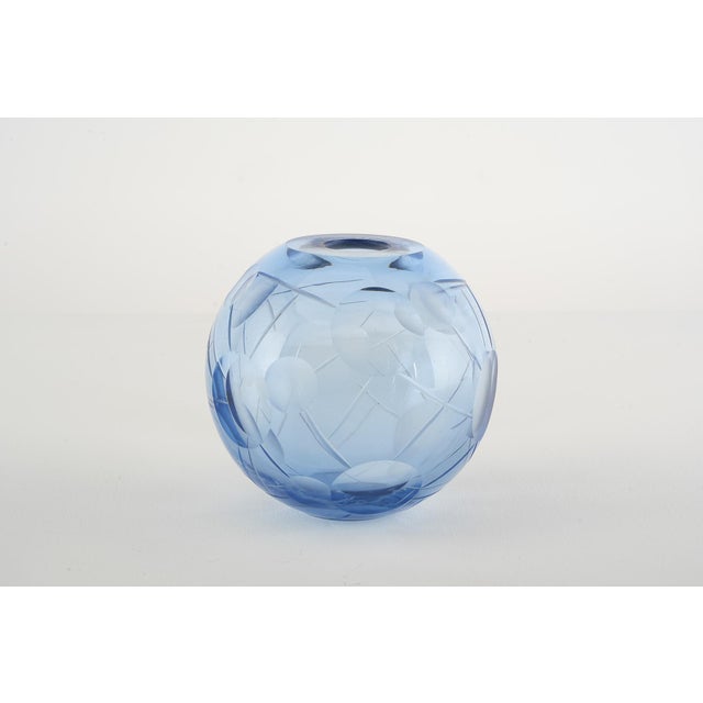 Art Deco Vase by Vicke Lindstrand for Orrefors, 1930 For Sale - Image 6 of 8
