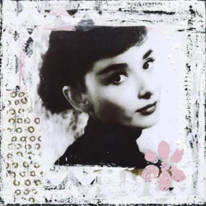 "Audrey's Flower" Original Artwork by Marion Duschletta