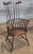 Early 20th Century Fan Back With Brace Back Windsor Arm Chair Benchmade For Sale - Image 4 of 8