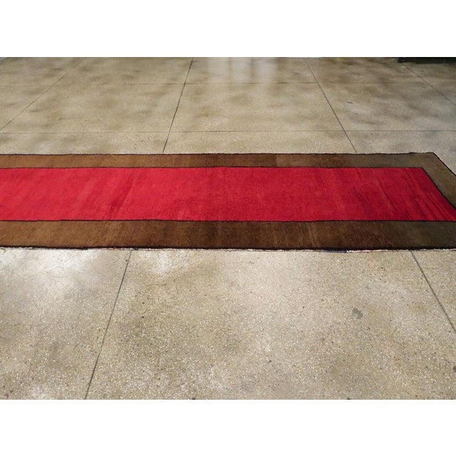 Galerie Shabab Collection Mid-20th Century Handmade Turkish Anatolian Long Runner For Sale In New York - Image 6 of 10