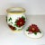 1970s Vintage Majolica Americana Christmas Poinsettia Canister For Sale - Image 9 of 10