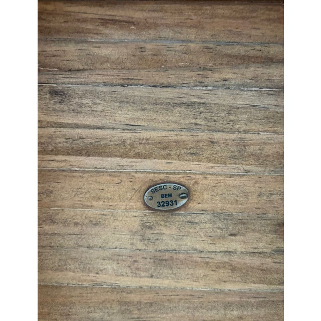 1980s Sesc Stool by Lina Bo Bardi For Sale In New York - Image 6 of 6