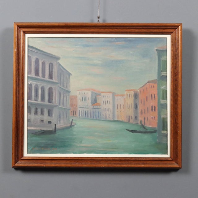 Vittorio Viviani, Untitled, Oil on Canvas, Framed For Sale - Image 11 of 11