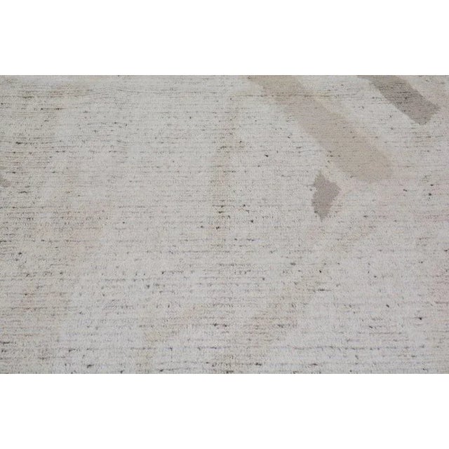 Moroccan Moroccan Azilal Hand Knotted Wool Rug,8'1"X10' For Sale - Image 3 of 6