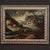 Italian Artist, Landscape with Characters, 1750, Oil Painting on Canvas, Framed For Sale - Image 14 of 14