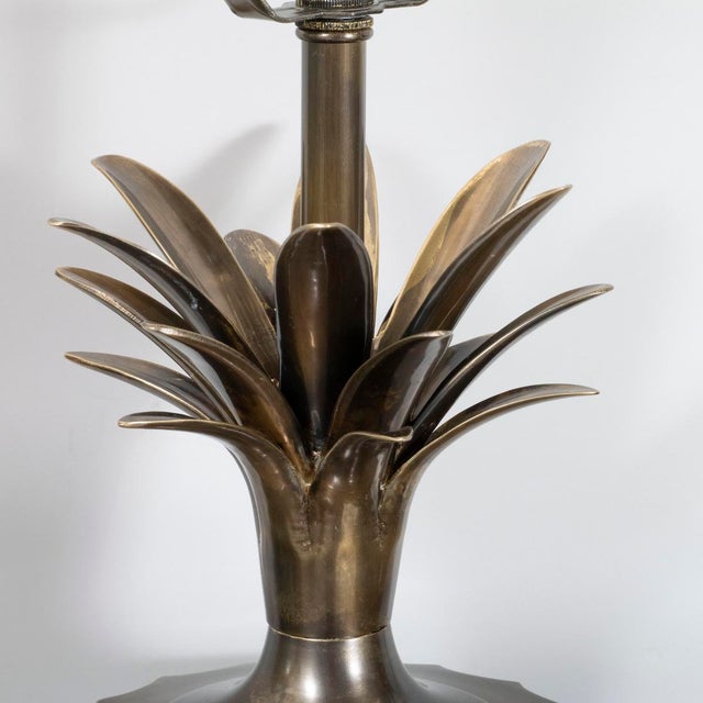 Pair of brass pineapple table lamps by Frederick Cooper For Sale - Image 12 of 14