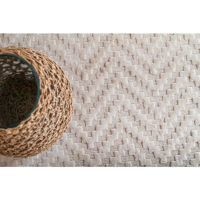 Exquisite Rugs Sutton Hand loom Wool Linen Rug-12'x15' For Sale - Image 10 of 11