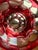 Vintage Bohemian Ruby Red Cut-to-Clear Crystal Vase For Sale - Image 4 of 4
