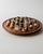 Vintage Solitaire Wooden Game Board with Stone Marbles, 1960s For Sale - Image 4 of 11