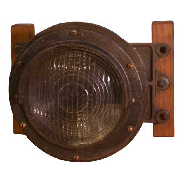 Lamp from SNCF, 1940s For Sale