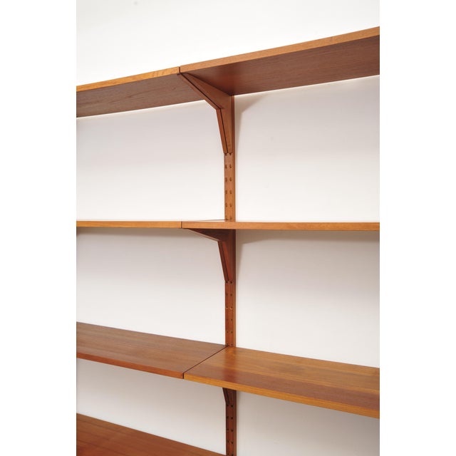 Royal System Teak Wall Shelf by Poul Cadovius for Cado, 1950s For Sale - Image 9 of 17