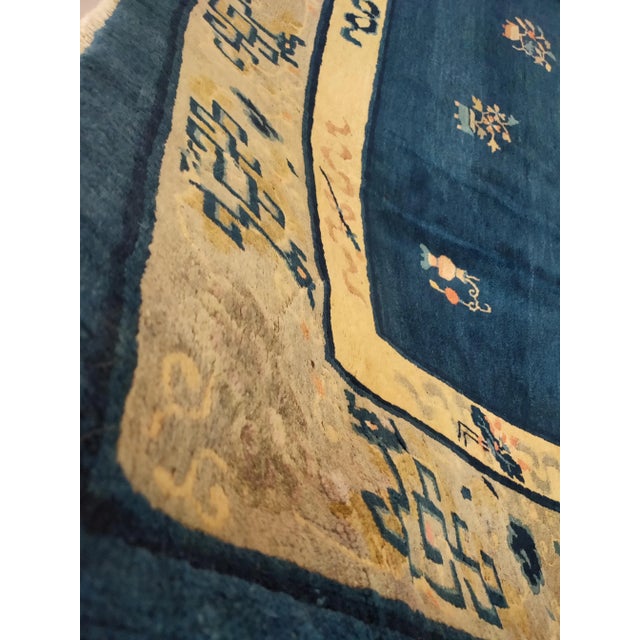 Textile Early 20th Century Chinese Peking Carpet ( 10' x 12'4" - 305 x 375 ) For Sale - Image 7 of 12