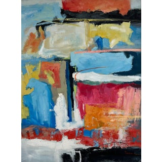 Contemporary Abstract Original Oil Painting For Sale