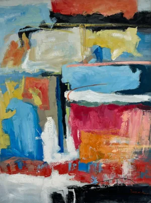 Contemporary Abstract Original Oil Painting