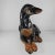 Vintage Gare Inc Doberman Pinscher Dog Statue Figurine 1981 Approximately 9.5" tall, 13.5" long and 6.25" wide. It has a...