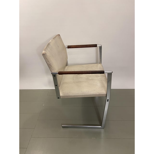 Kill International Leather Armchair by Fabricius & Kastholm for Kill International, 1960s For Sale - Image 4 of 15