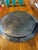 Vintage Large Round Silver-Plated Serving Tray For Sale In West Palm - Image 6 of 6