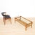 Mid Century Floating Glass and Teak Coffee Table With Magazine Rack For Sale - Image 10 of 10