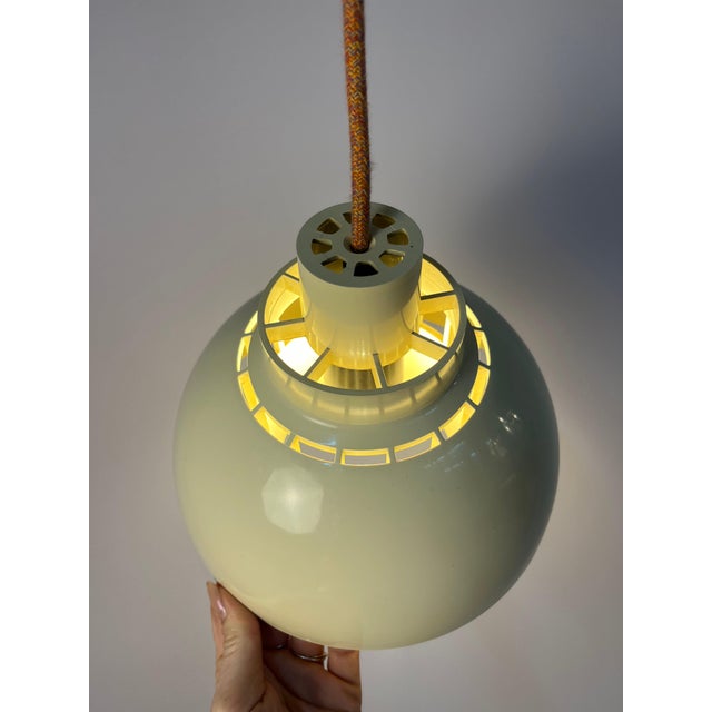 Minisol Cream Pendant Lamp by K. Kewo for Nordisk Solar For Sale - Image 9 of 11