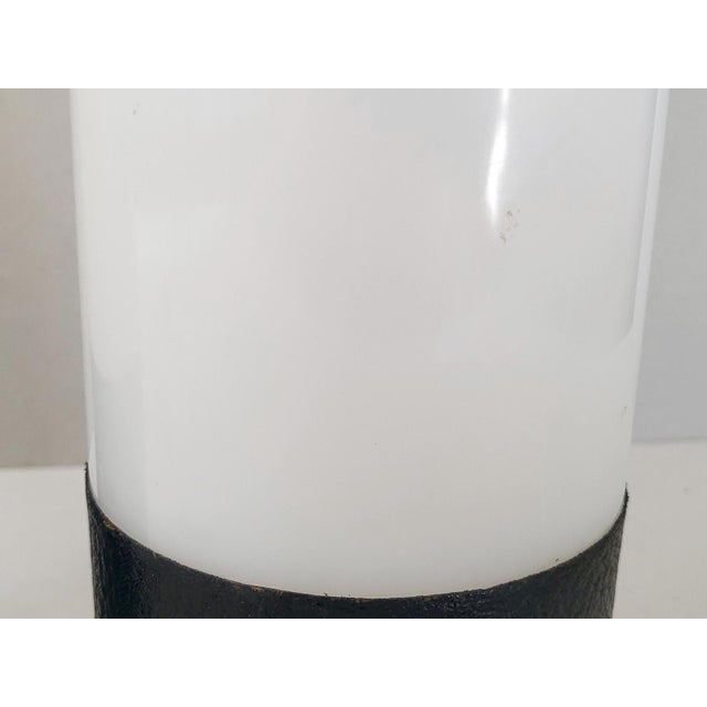 Vintage Table Lamps in Acrylic Glass and Vinyl from Seci, France, 1960s, Set of 2 For Sale - Image 10 of 12