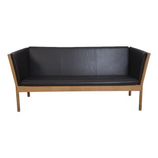 3-Seater Sofa in Dark Brown Leather by Erik Jørgensen, 2012 For Sale