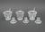 Modern Baccarat Crystal Tableware, 7 Pcs. For Sale - Image 3 of 9