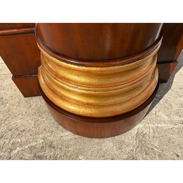 Maitland Smith Handcrafted Classical Column Cabinet For Sale - Image 9 of 12
